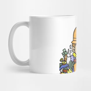 Miner doodle Mug